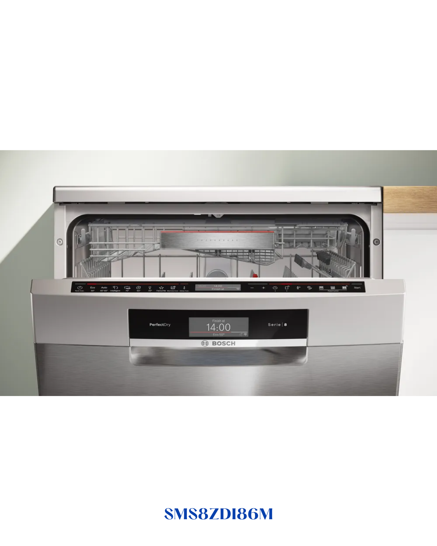 BOSCH DISHWASHER SILVER SERIES 8 FREE-STANDING