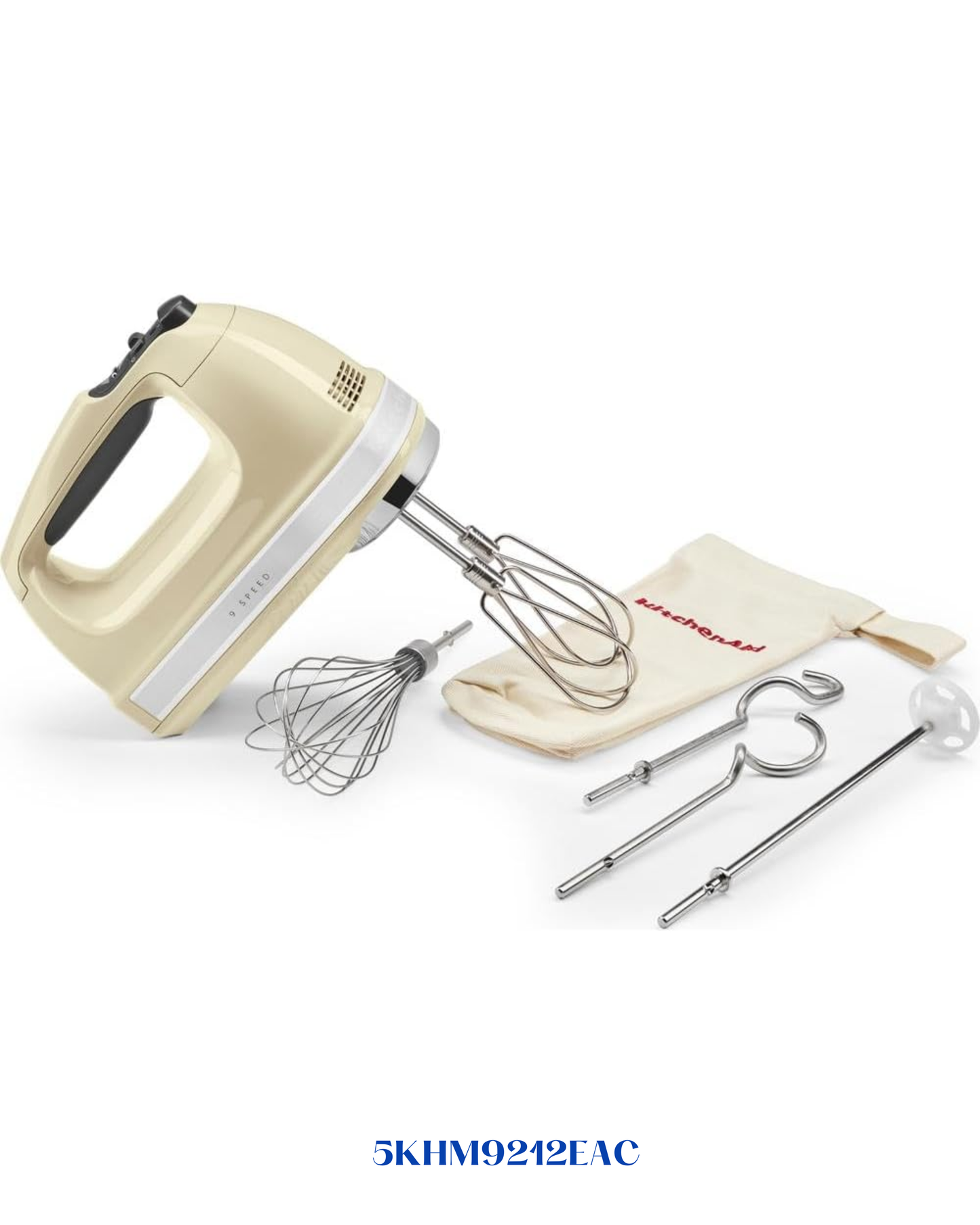 KITCHENAID 9-SPEED HAND MIXER CREAMY
