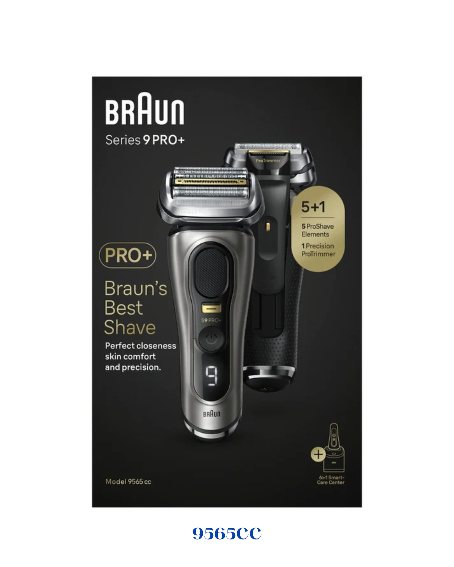 BRAUN Series 9 Pro+ Wet & Dry Shaver with SmartCare Center