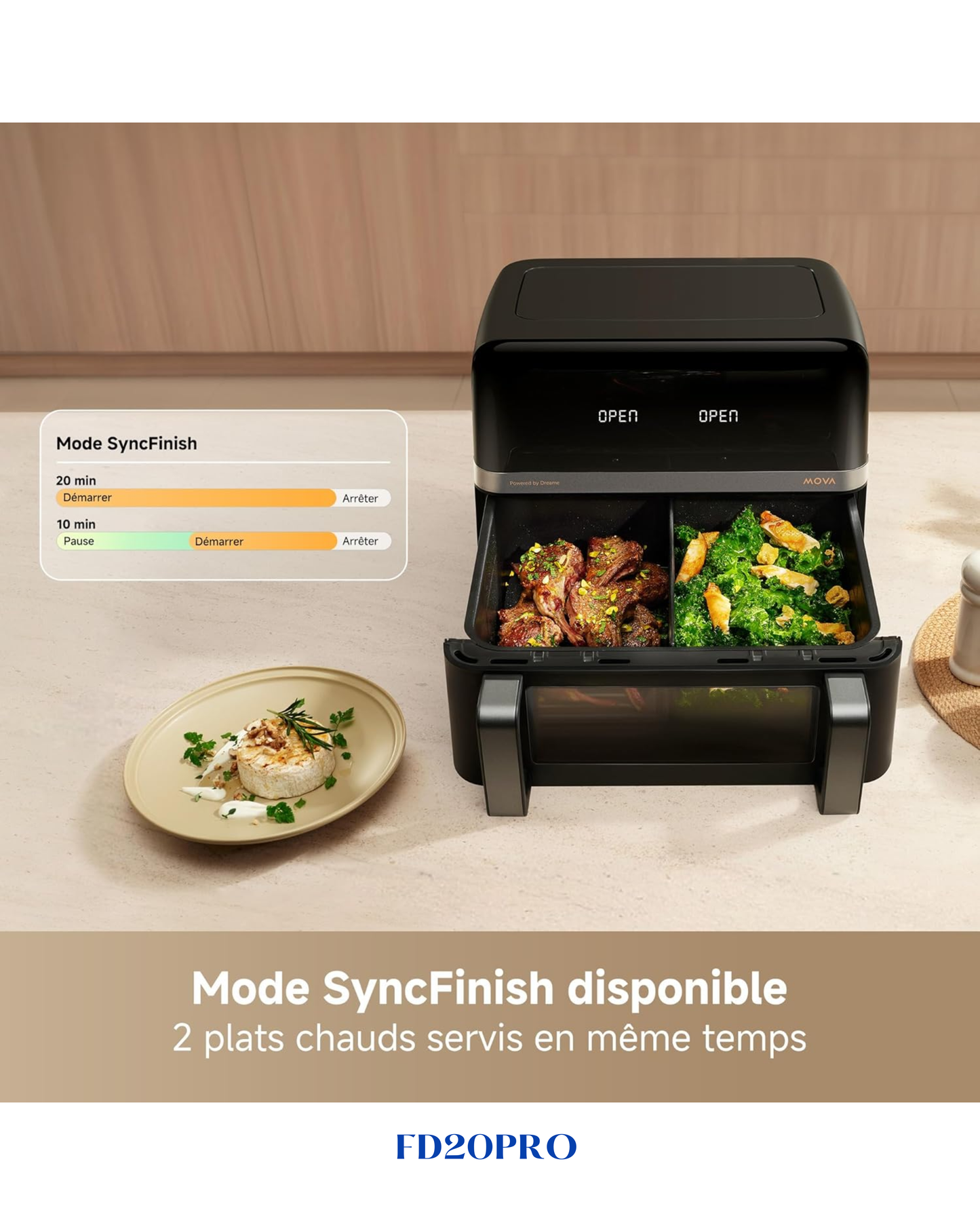 MOVA AEROCHEF™ FD20 PRO AIR FRYER