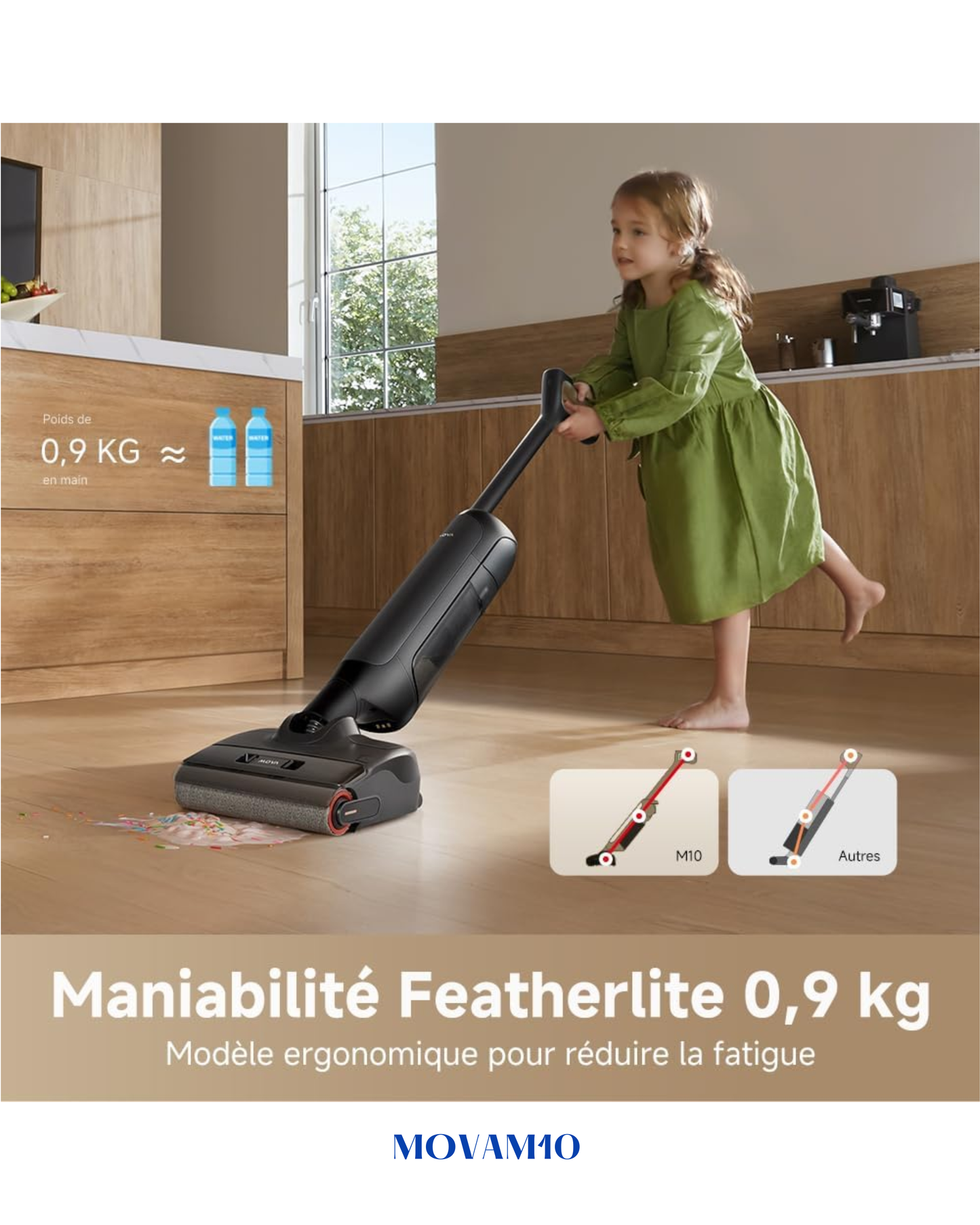 MOVA M10 VACUUM CLEANER FOR WATER AND DUST