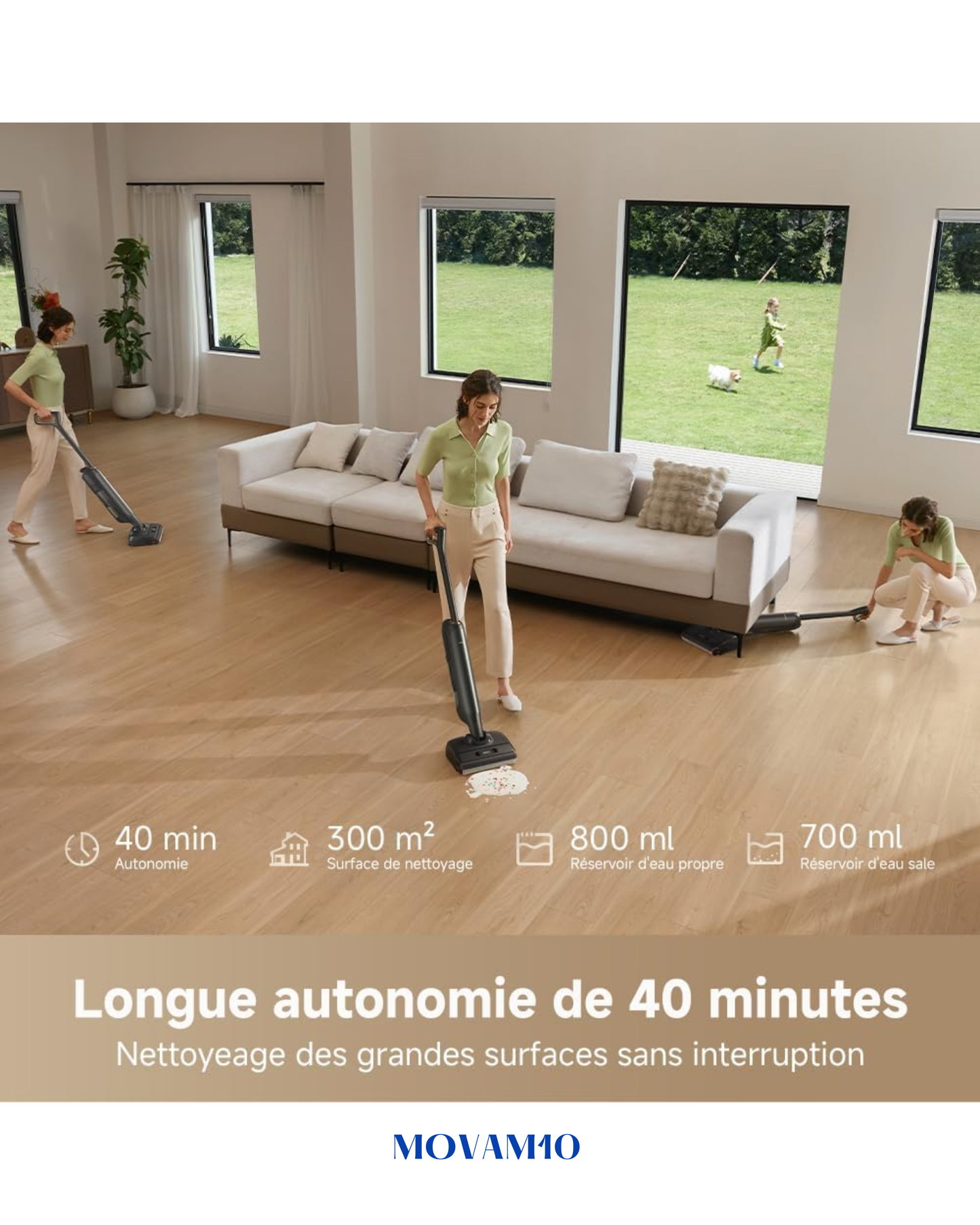MOVA M10 VACUUM CLEANER FOR WATER AND DUST