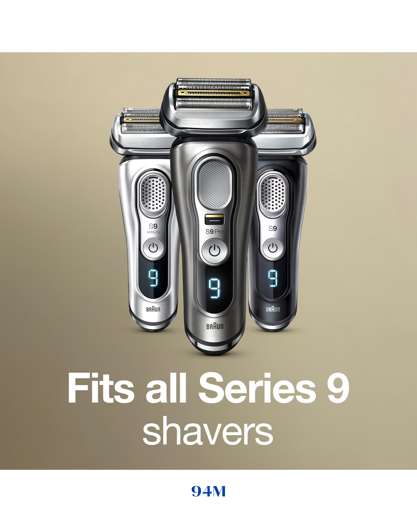 BRAUN ELECTRIC RAZOR HEAD SERIES 9 PRO