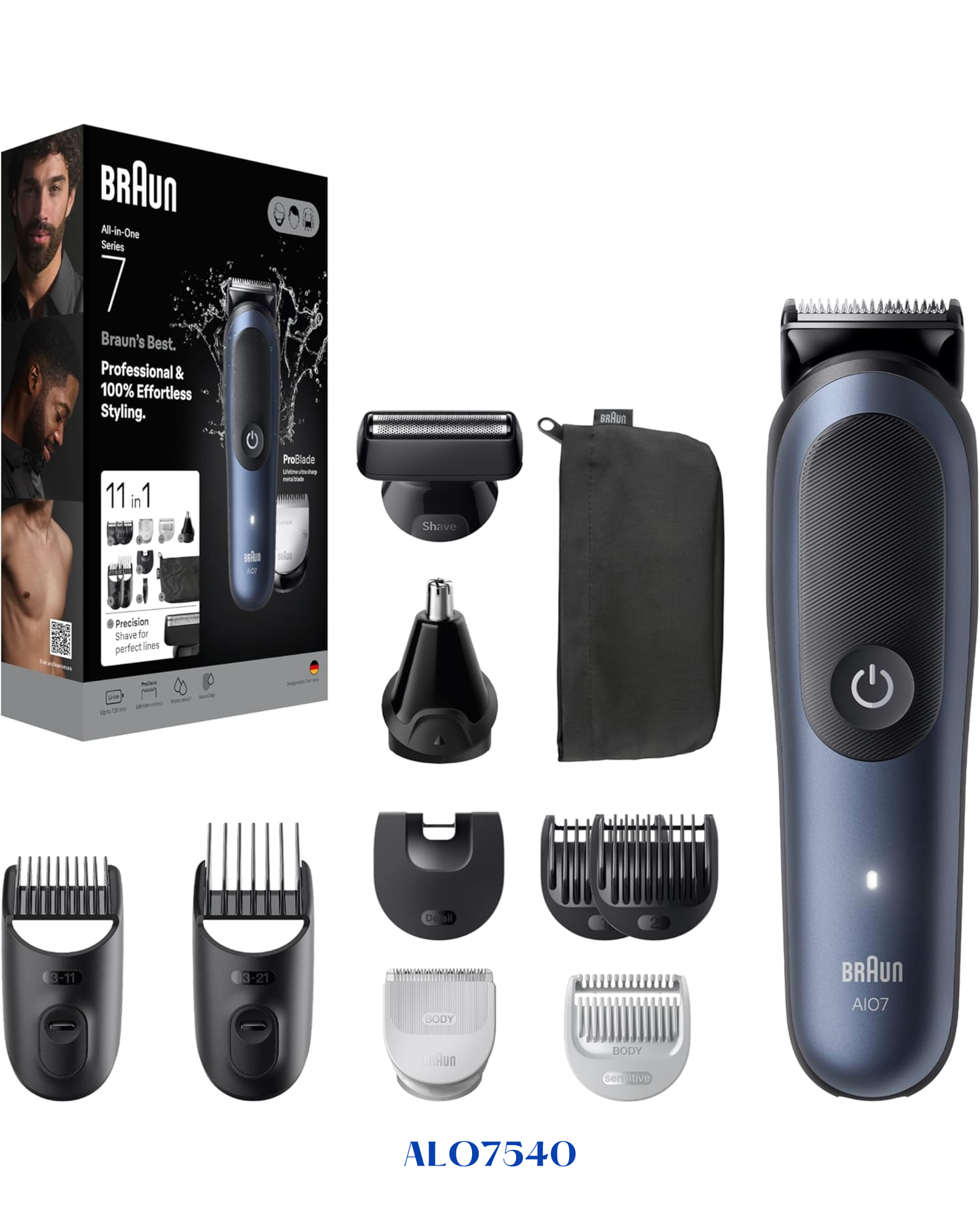 BRAUN ALL-IN-ONE SERIES 7 GROOMING KIT
