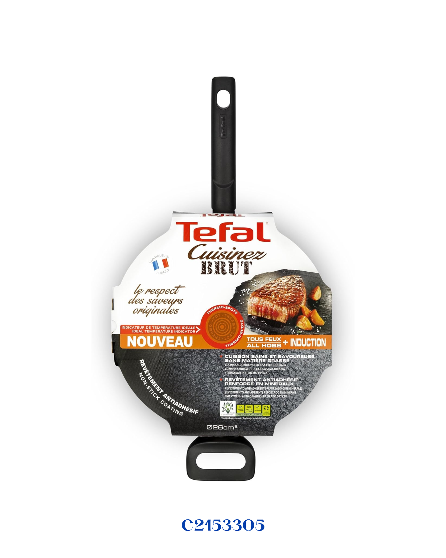 TEFAL CUISINEZ BRUT SAUTÉ PAN 26CM