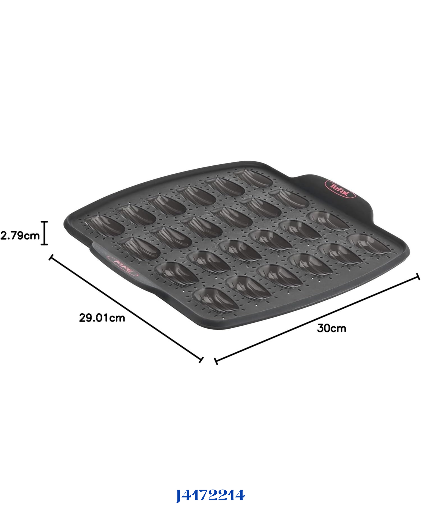 TEFAL CRISPYBAKE SILICONE 24 MINI-MADELEINES 30X29 CM