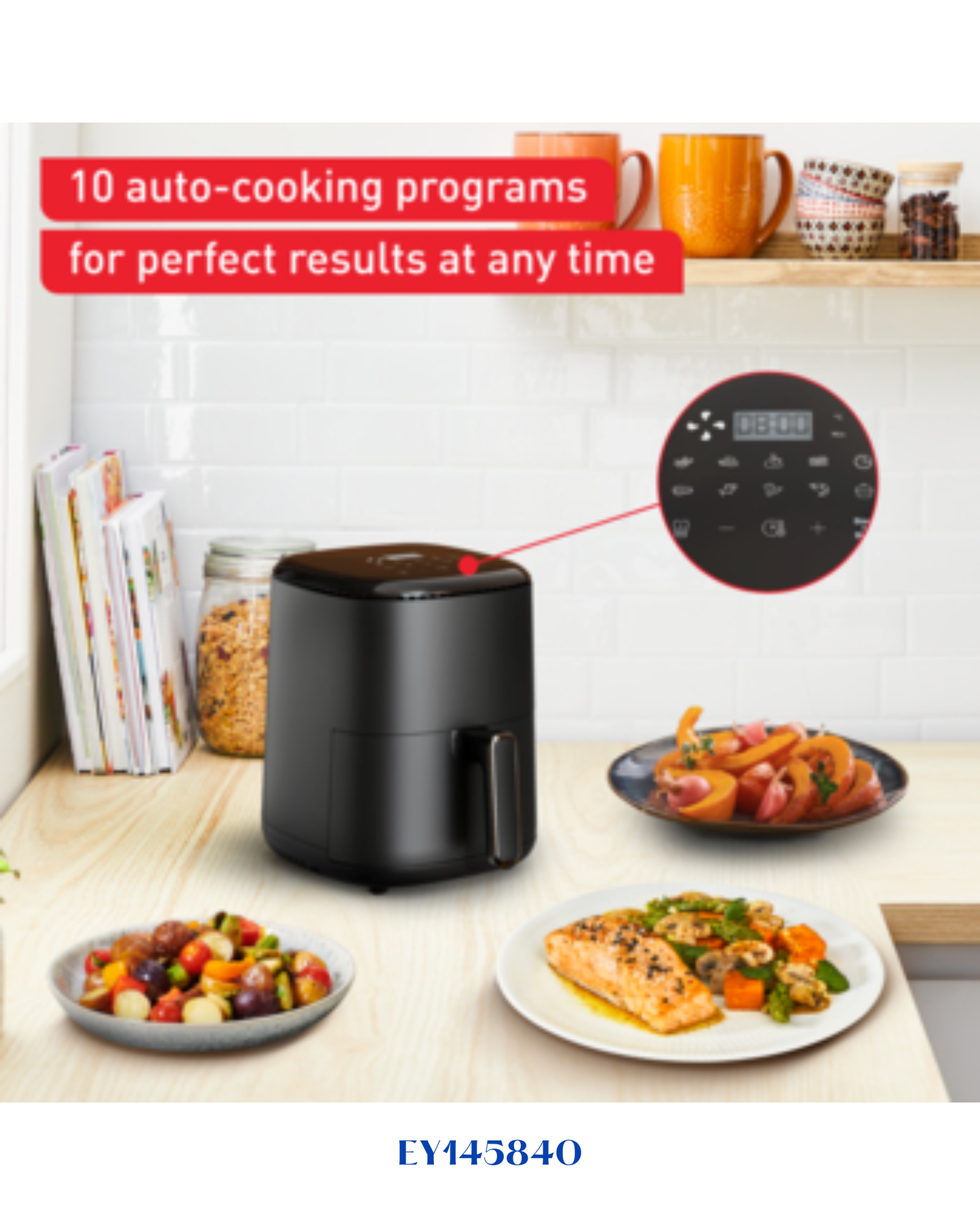 TEFAL EASY FRY MAX أسود-1330 واط-3 لتر