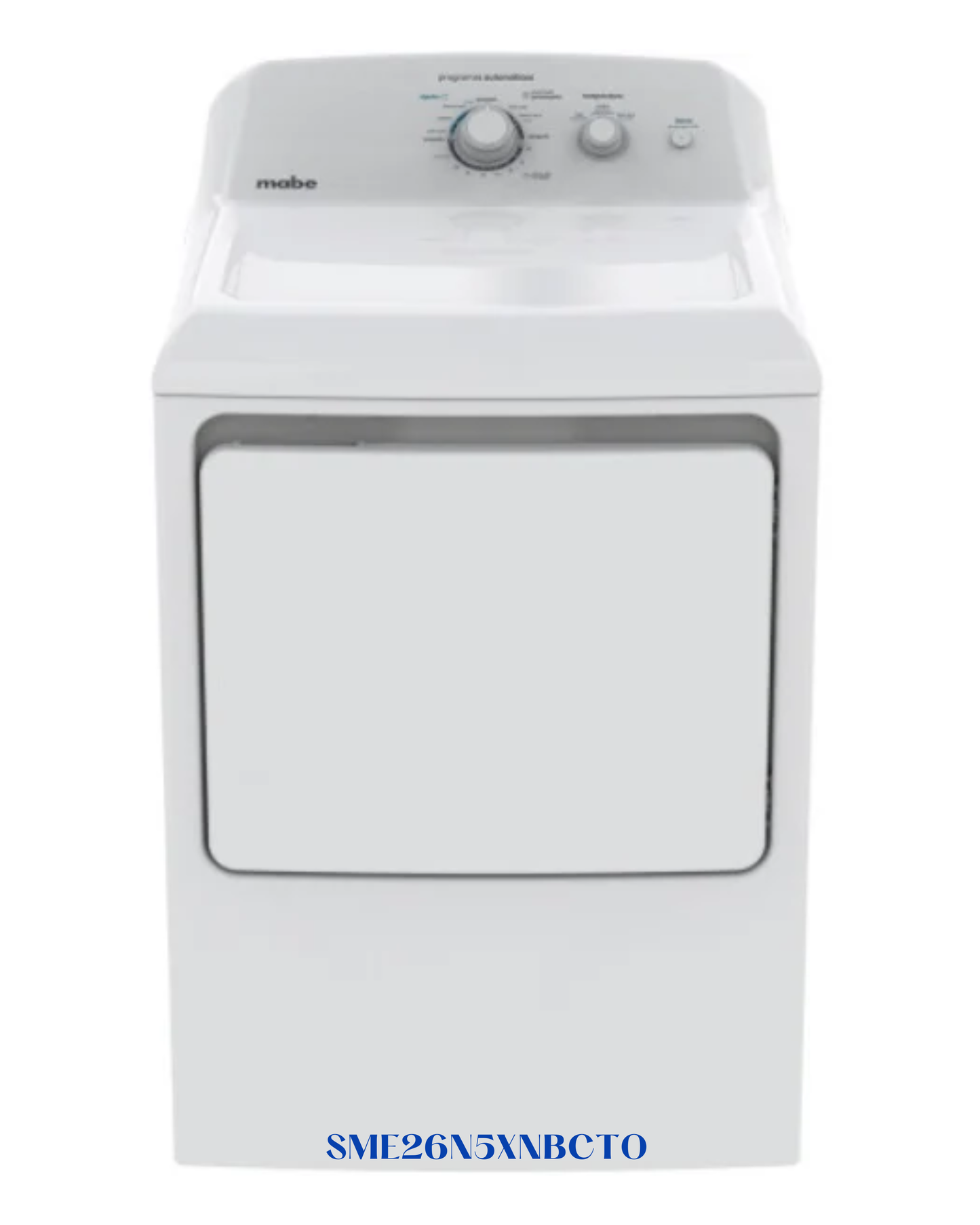 Mabe Freestanding Dryer 6.2 Cu.Ft Capacity