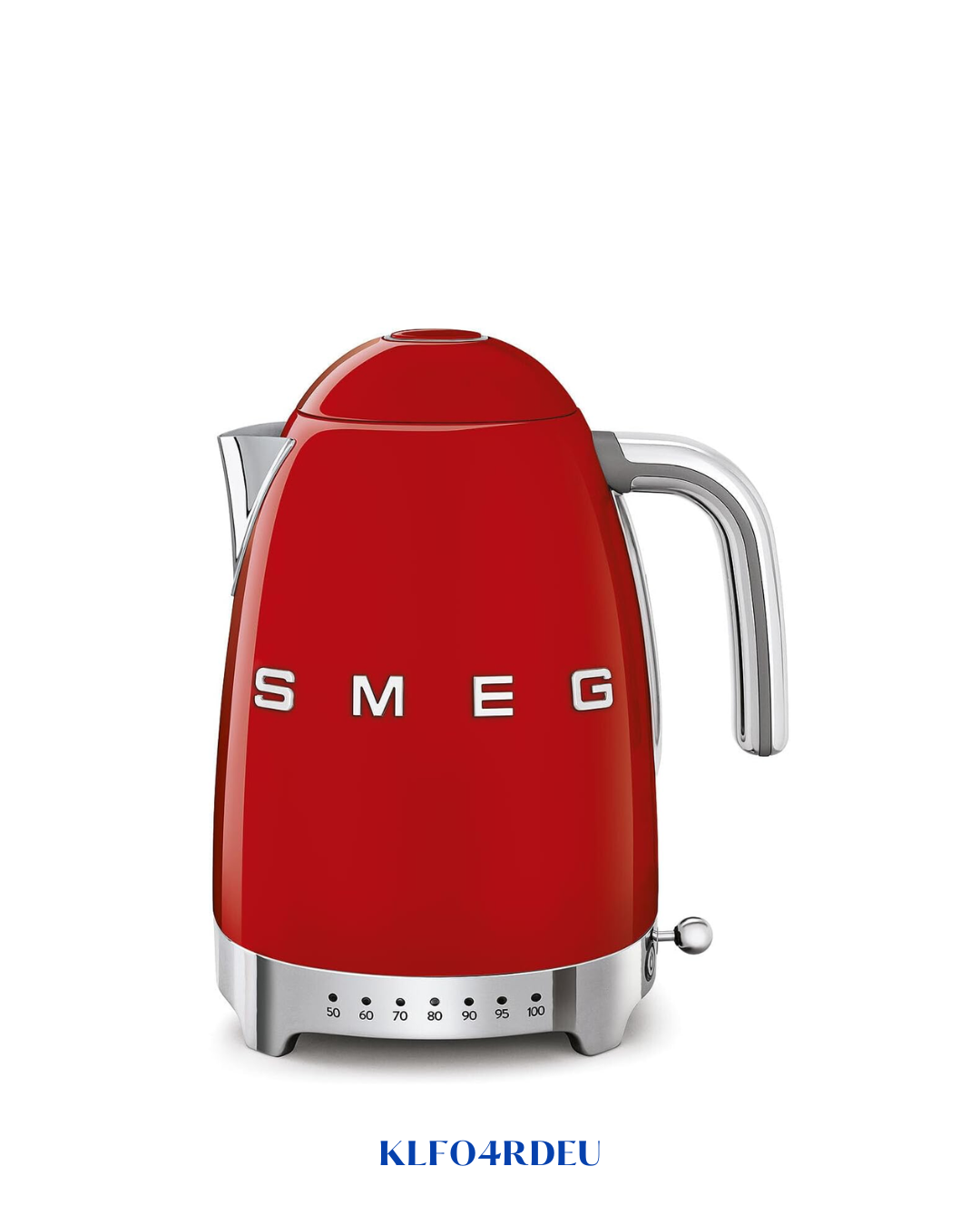SMEG STYLE ELECTRIC KETTLE PASTEL RED 1.7L