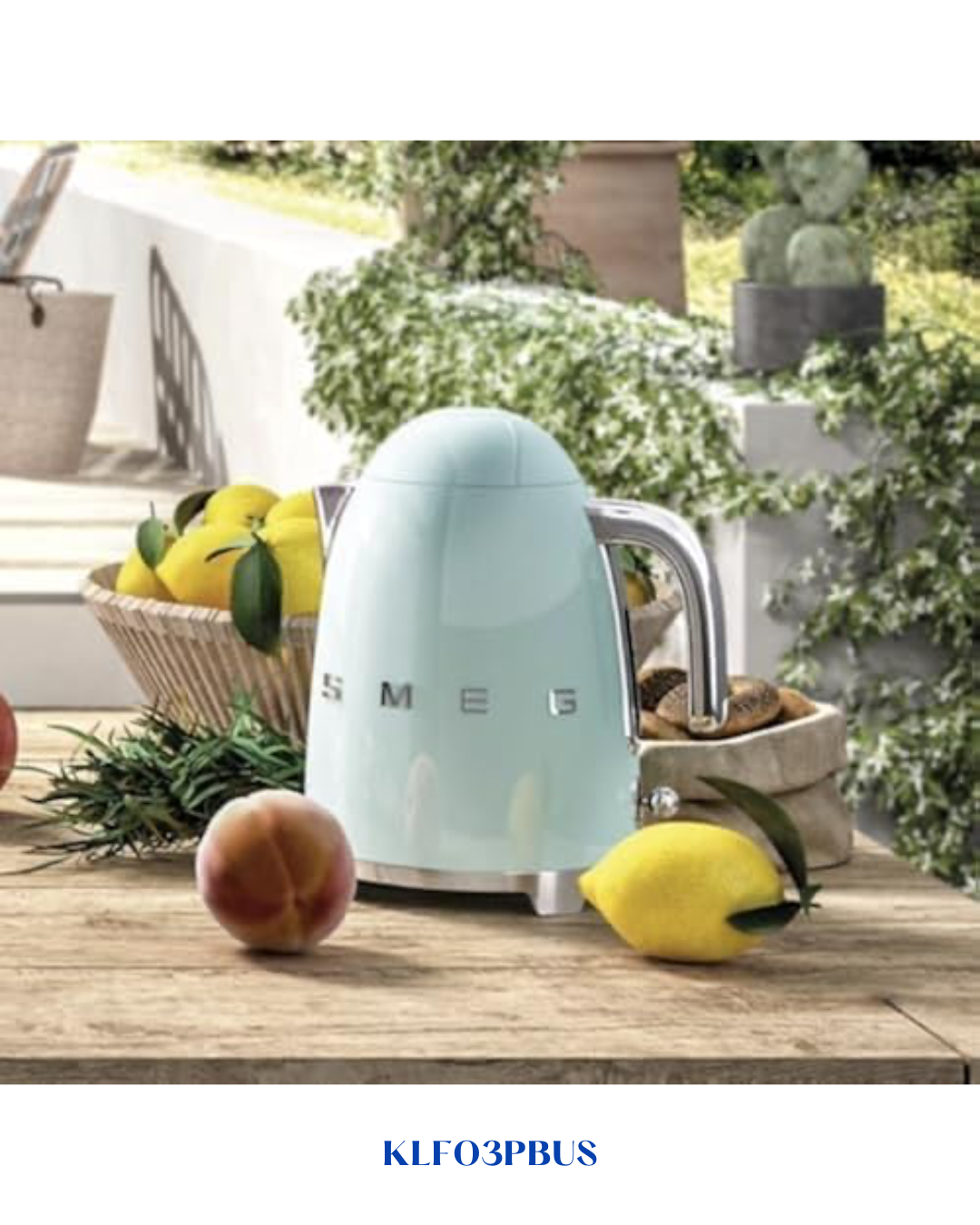 SMEG STYLE ELECTRIC KETTLE PASTEL PASTEL BLUE 1.7L