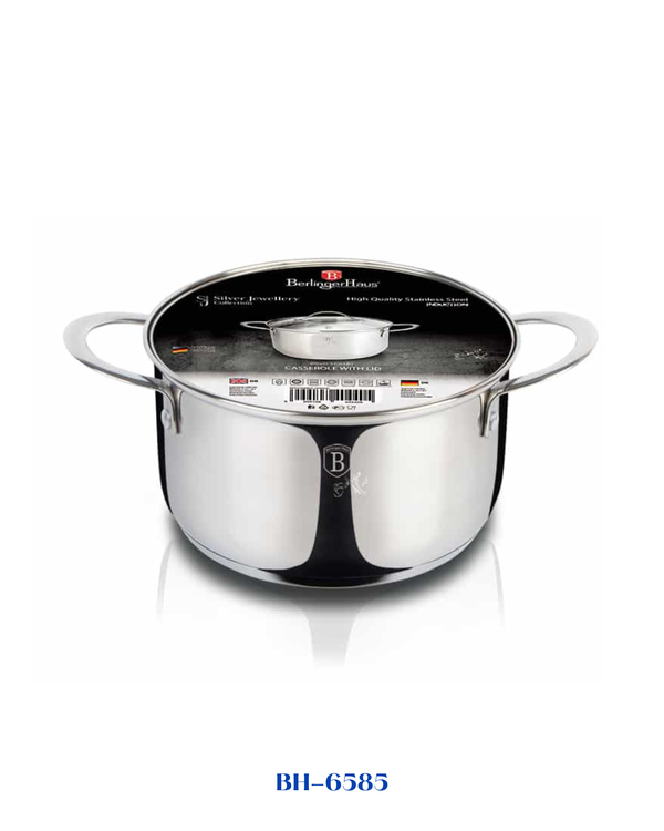 BERLINGER HAUS STAINLESS STEEL CASSEROLE WITH LID 16 CM 1.8L
