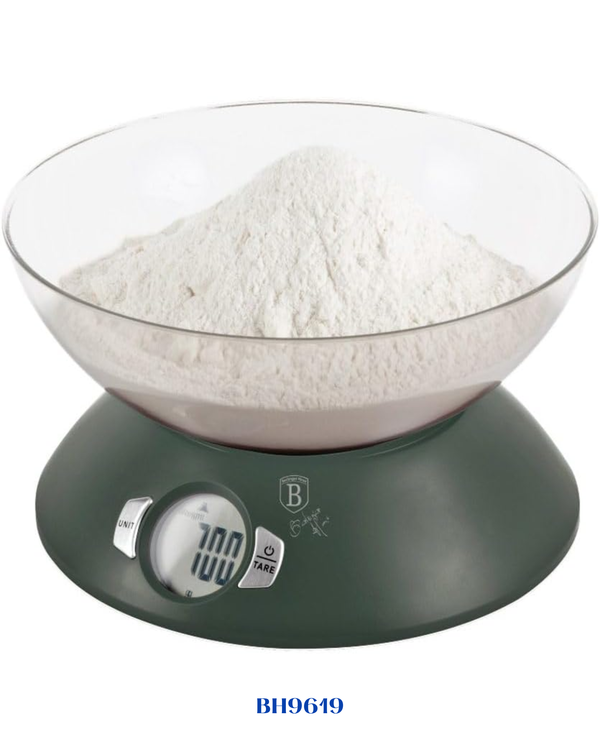 BERLINGER HAUS KITCHEN SCALE WITH BOWL 5KG