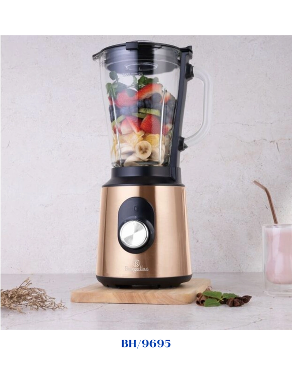 BERLINGER HAUS TABLE BLENDER WITH GLASS JAR 1000W 1.5L