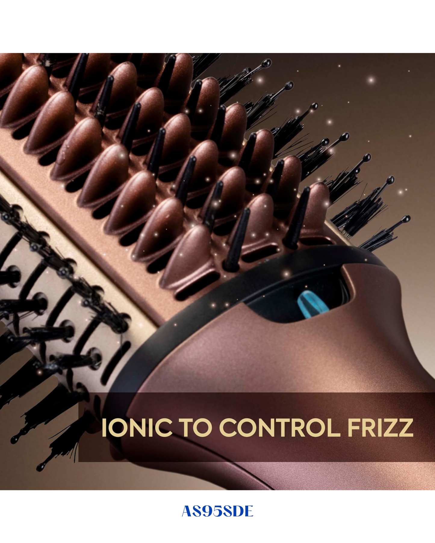 BaByliss 3-in-1 Hot Air Styling Brush 1000W Rose Gold