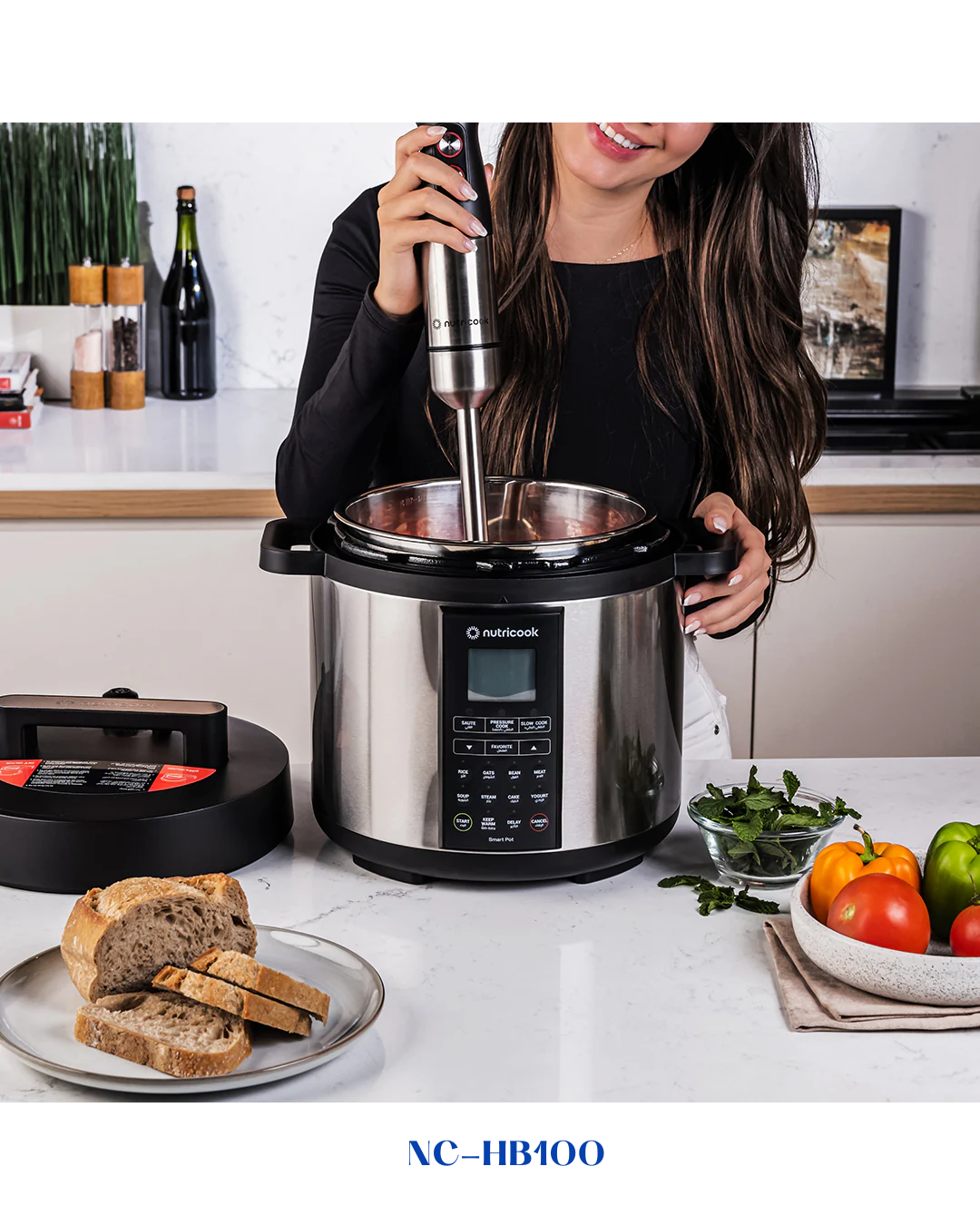 NUTRICOOK HANDI HAND BLENDER 1200W 700ML