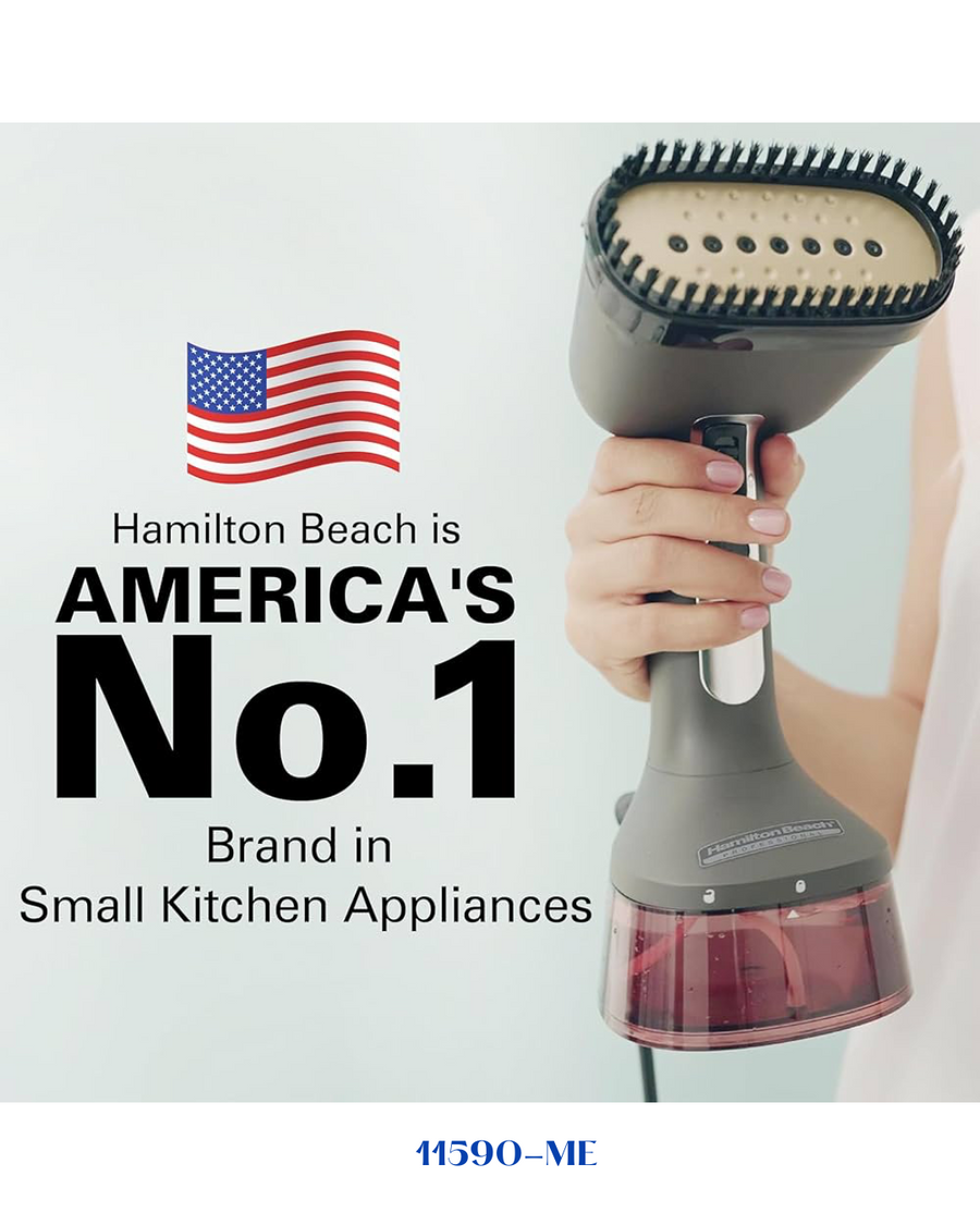 HAMILTON BEACH  PROFESSIONAL HANDHELD GARMENT STEAMER 1740W