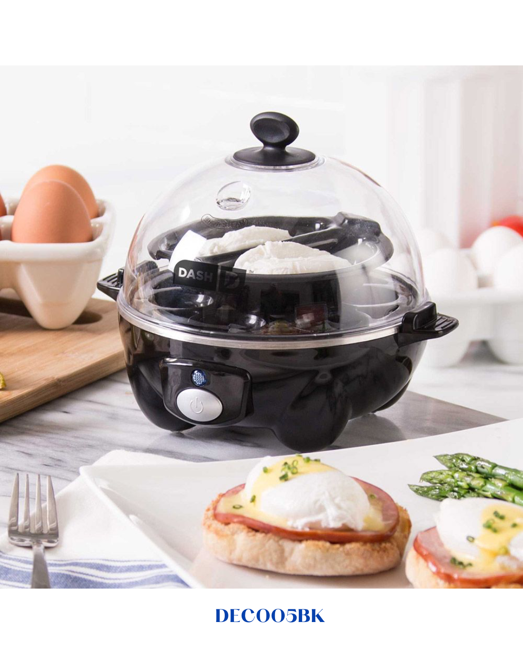 DASH RAPID EGG COOKER 6PCS-360W