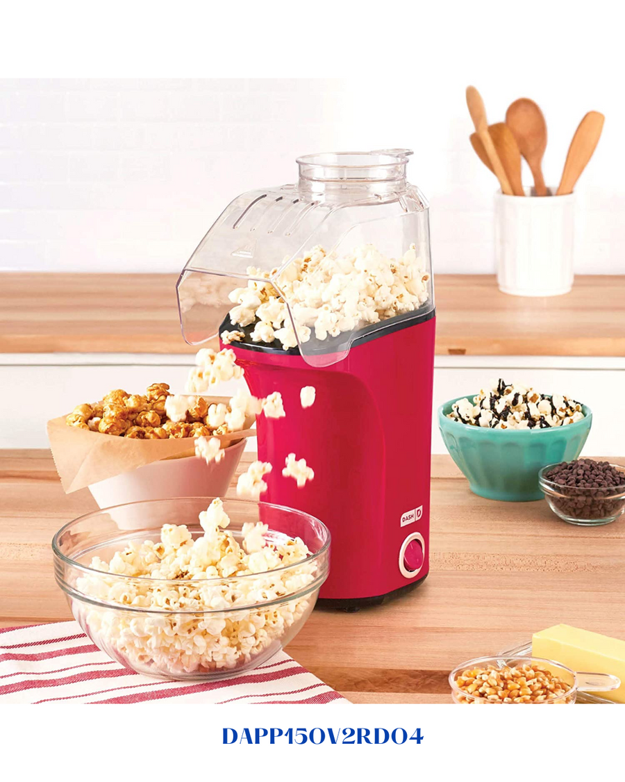DASH HOT AIR POPCORN POPPER MAKER 1400W