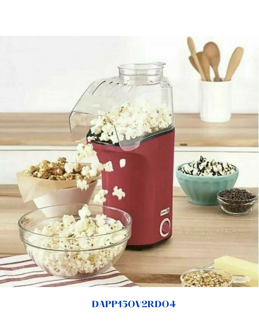 DASH HOT AIR POPCORN POPPER MAKER 1400W
