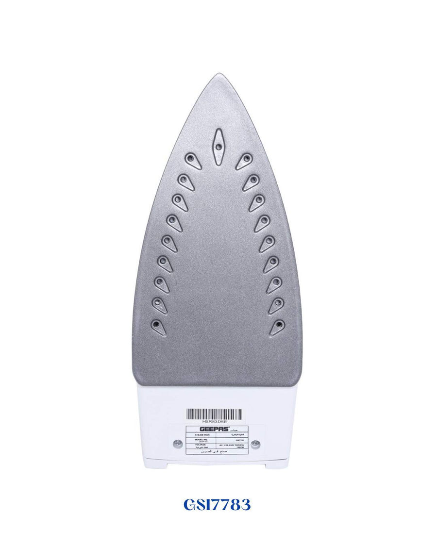 GEEPAS CERAMIC MULTIFUNCTIONAL STEAM IRON 1600W-140ML