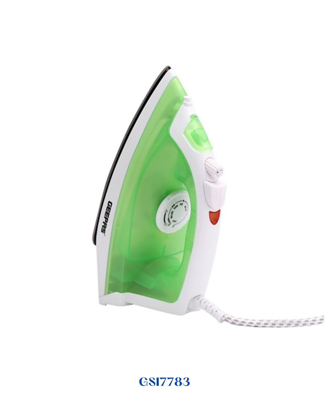 GEEPAS CERAMIC MULTIFUNCTIONAL STEAM IRON 1600W-140ML