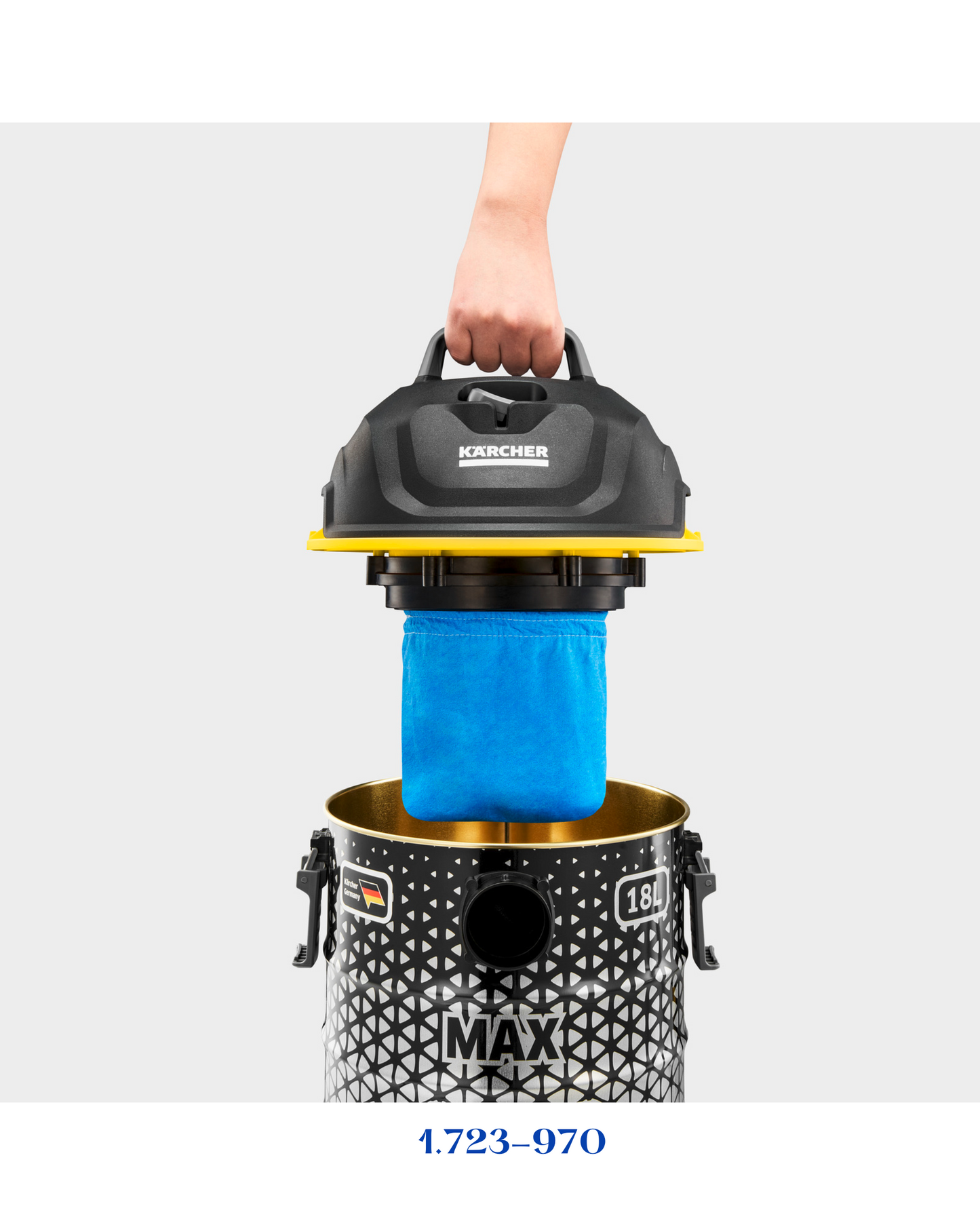 KARCHER VACUUM CLEANER DVAC - 1500W-18L