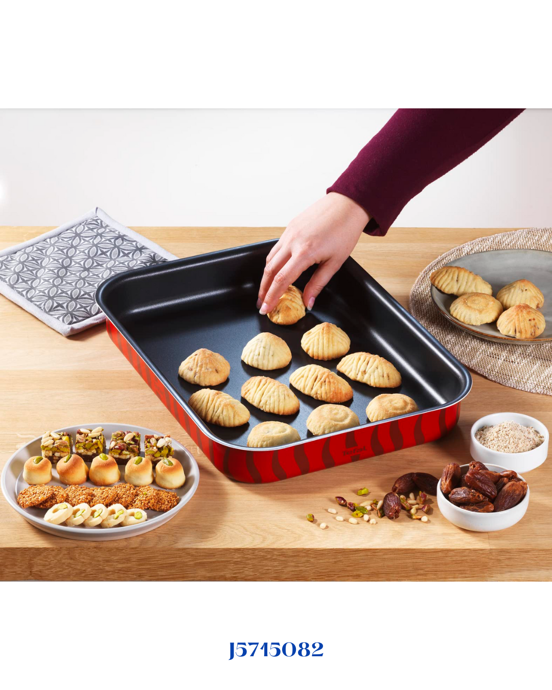 TEFAL TEMPO FLAME طبق فرن 45 × 31 سم