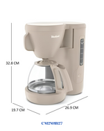 TEFAL MORNING FILTER COFFEE MAKER, 1.25L, 900W