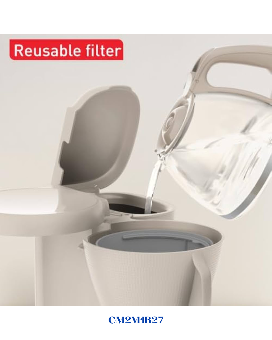 TEFAL MORNING FILTER COFFEE MAKER, 1.25L, 900W