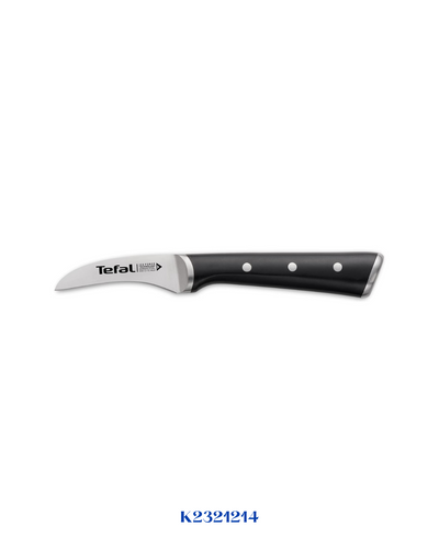 TEFAL ICE FORCE CURVED PARING KNIFE, 7 CM