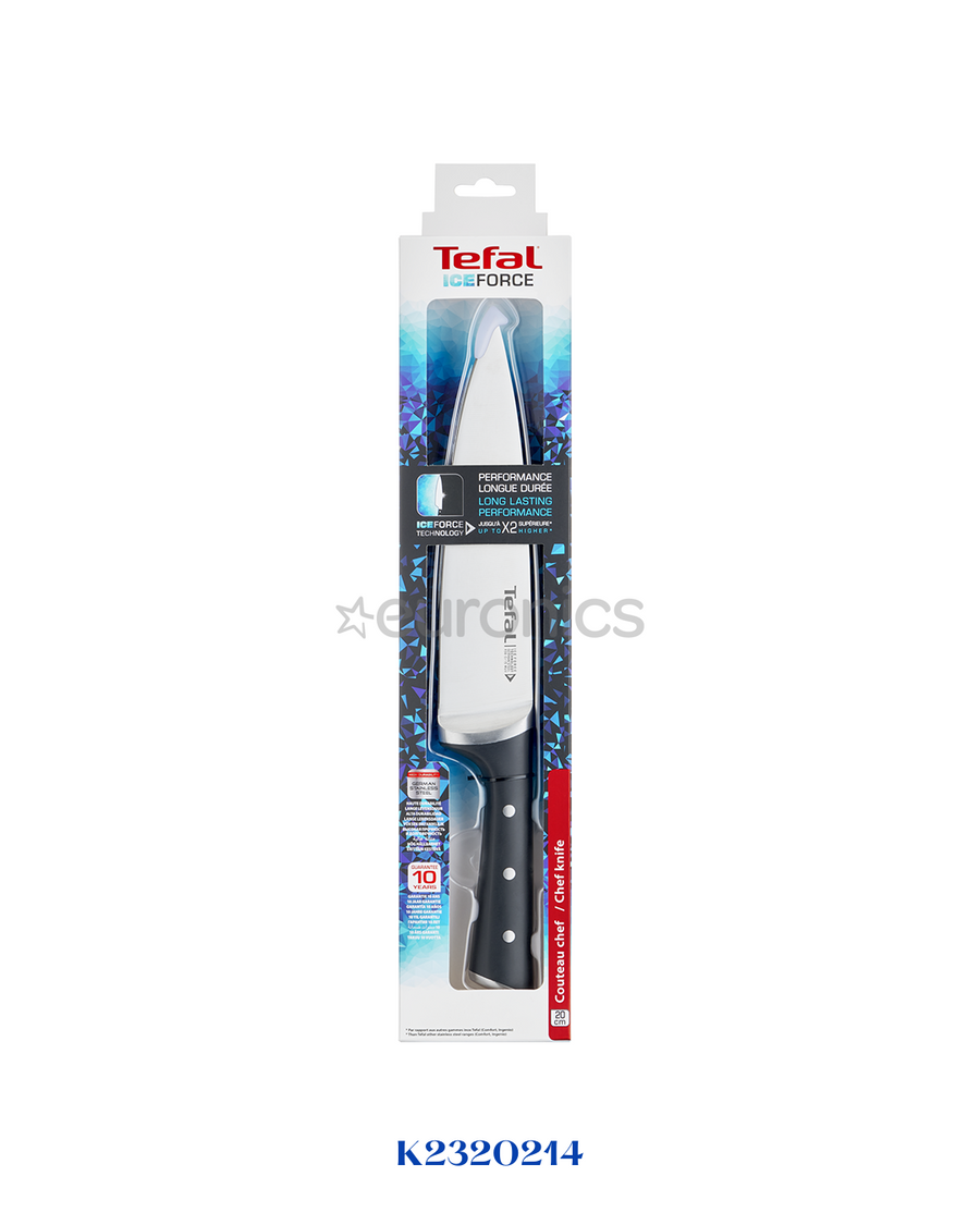 TEFAL ICE FORCE CHEF KNIFE, 20 CM