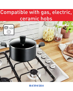 TEFAL SUPER COOK STEWPOT WITH LID, 22CM