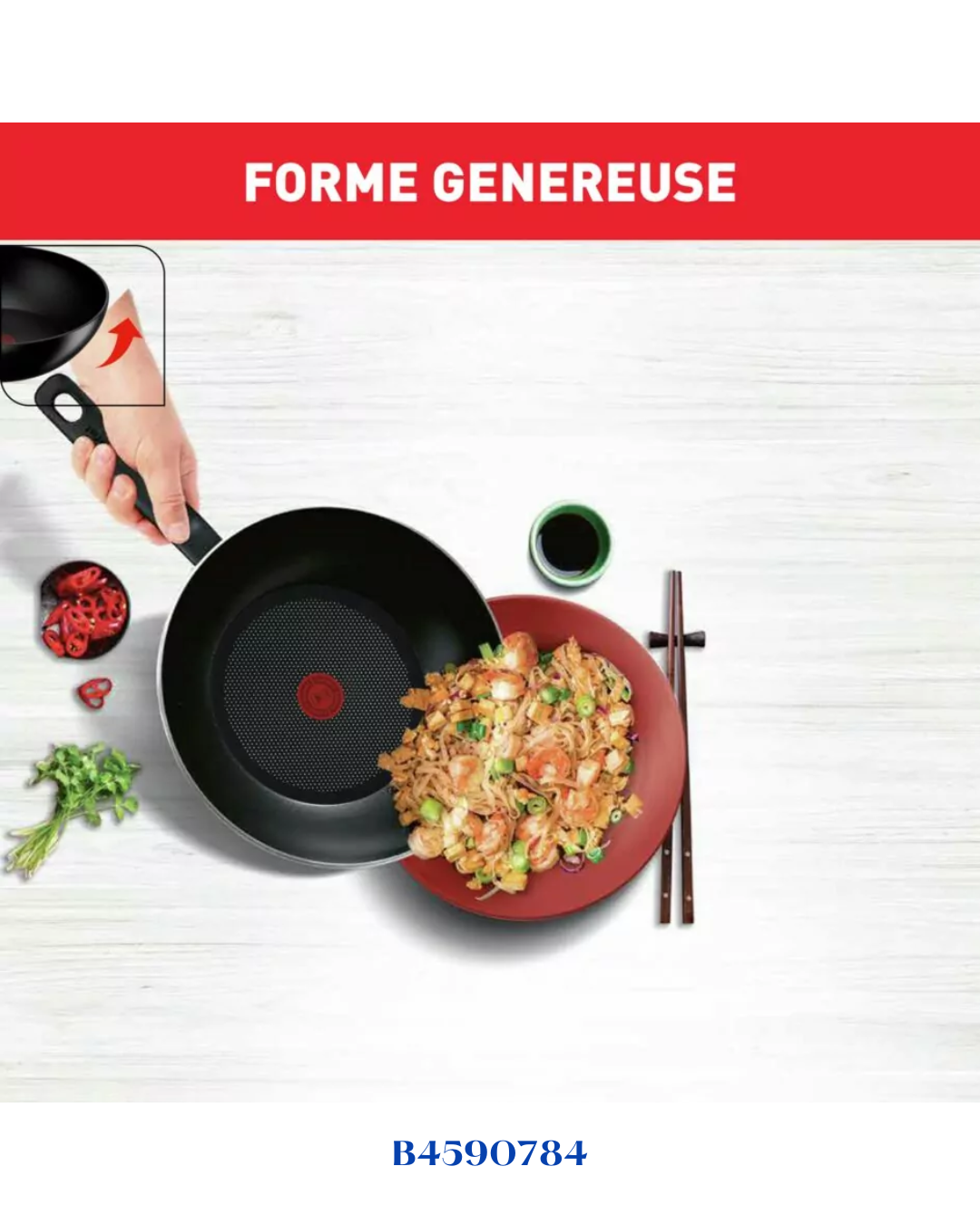 TEFAL SUPER COOK FRYPAN, 30CM