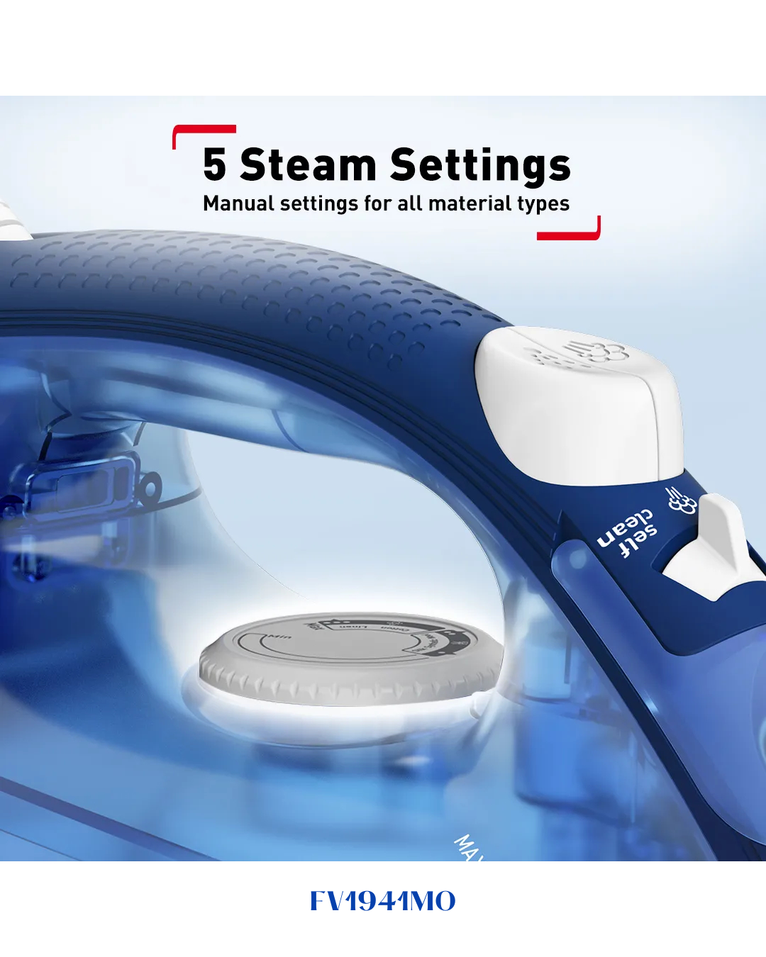 TEFAL EASY STEAM IRON, 1200W, 220ML