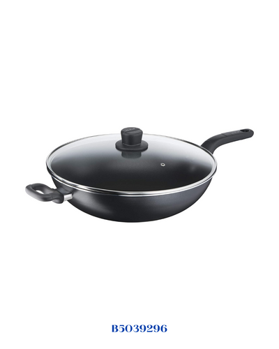 TEFAL EASY COOK & CLEAN WOK PAN WITH GLASS LID, 36CM