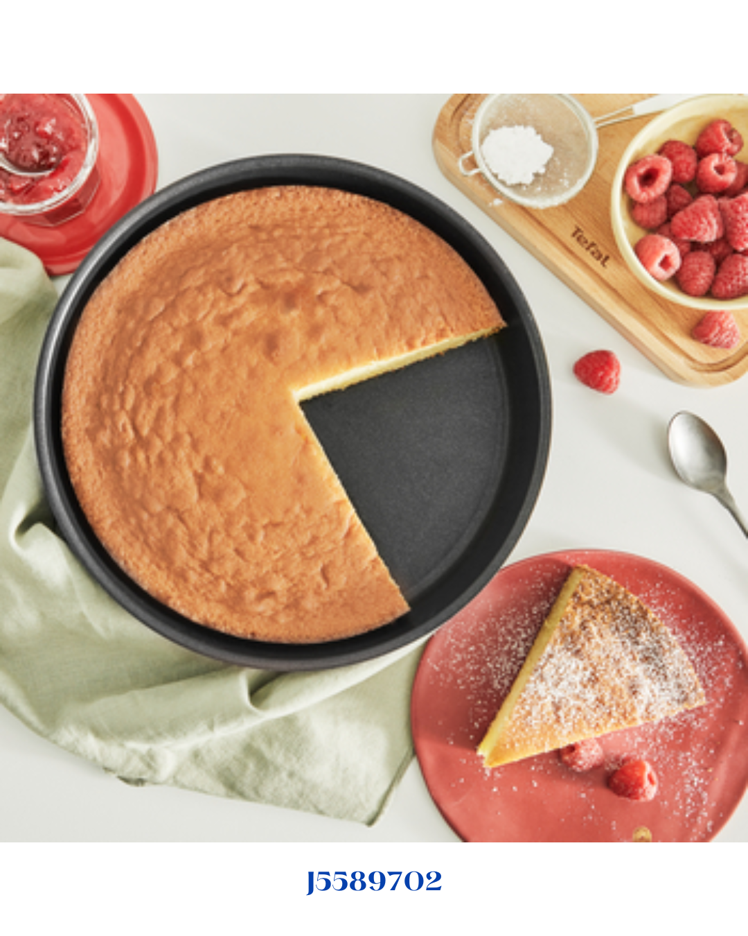 TEFAL BLACK STONE ROUND CAKE PAN 26 CM