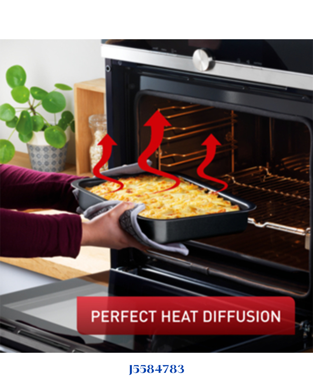 TEFAL BLACK STONE OVEN DISH 24X31 CM