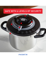 TEFAL CLIPSO+ CHEF PRESSURE COOKER 6L
