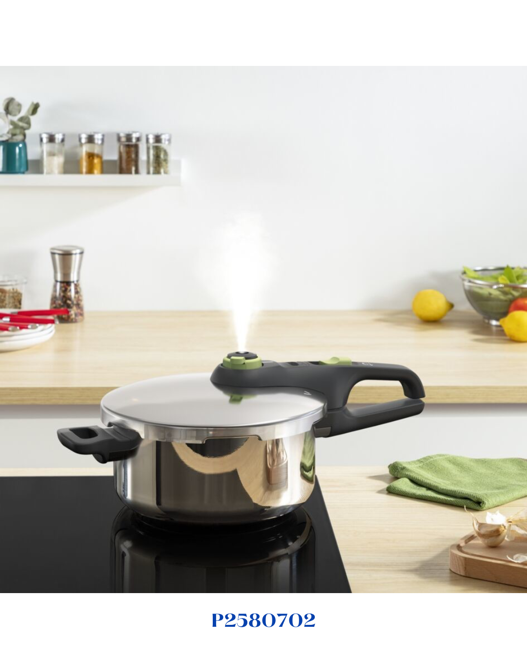 TEFAL SECURE TRENDY PRESSURE COOKER 6L