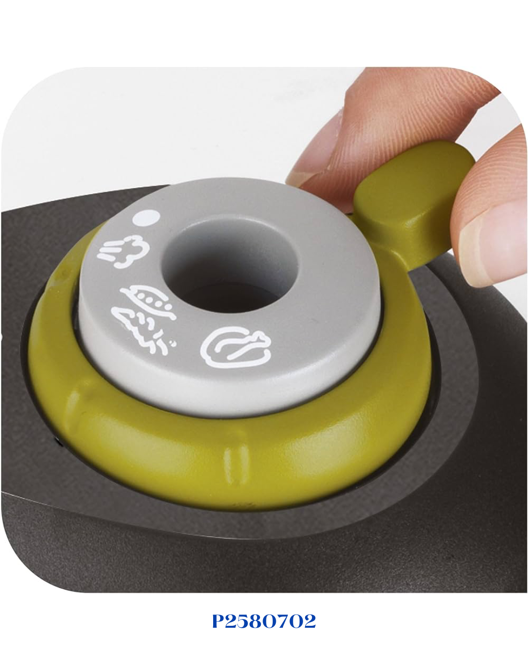 TEFAL SECURE TRENDY PRESSURE COOKER 6L