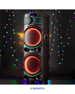 GEEPAS RECHARGEABLE PROFESSIONAL SPEAKER, 80000W PMPO