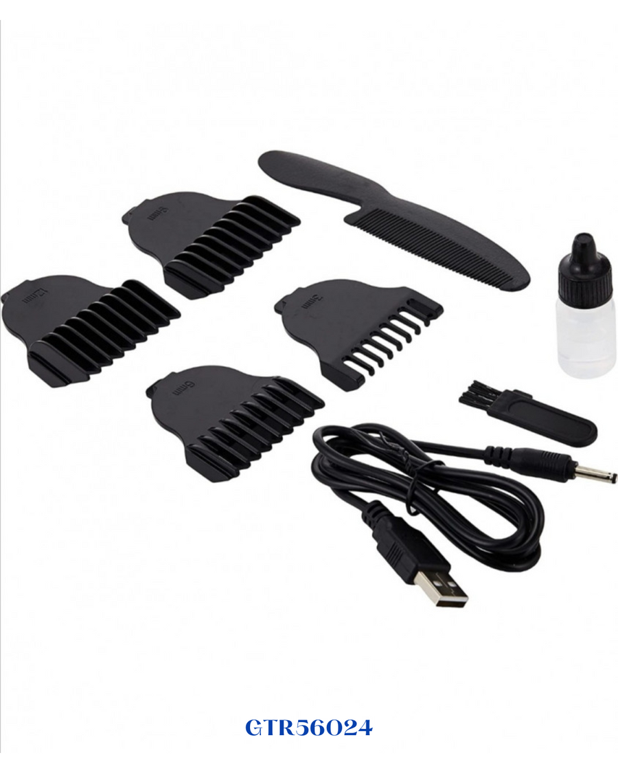GEEPAS RECHARGEABLE TRIMMER, 600MAH