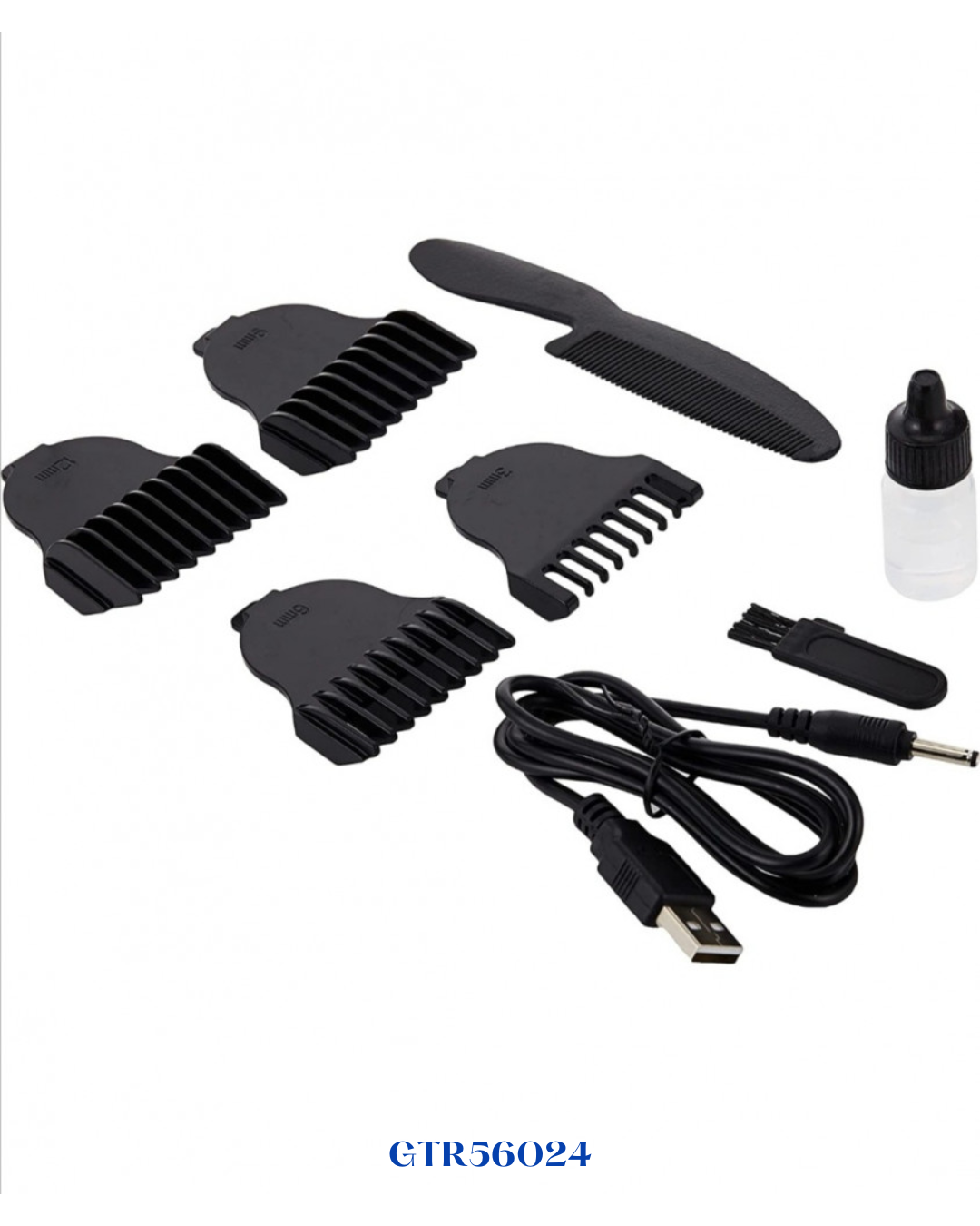 GEEPAS RECHARGEABLE TRIMMER, 600MAH