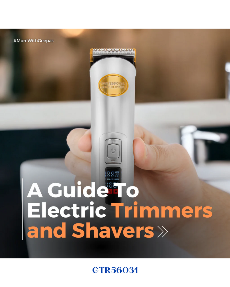 GEEPAS PROFESSIONAL DIGITAL HAIR CLIPPER