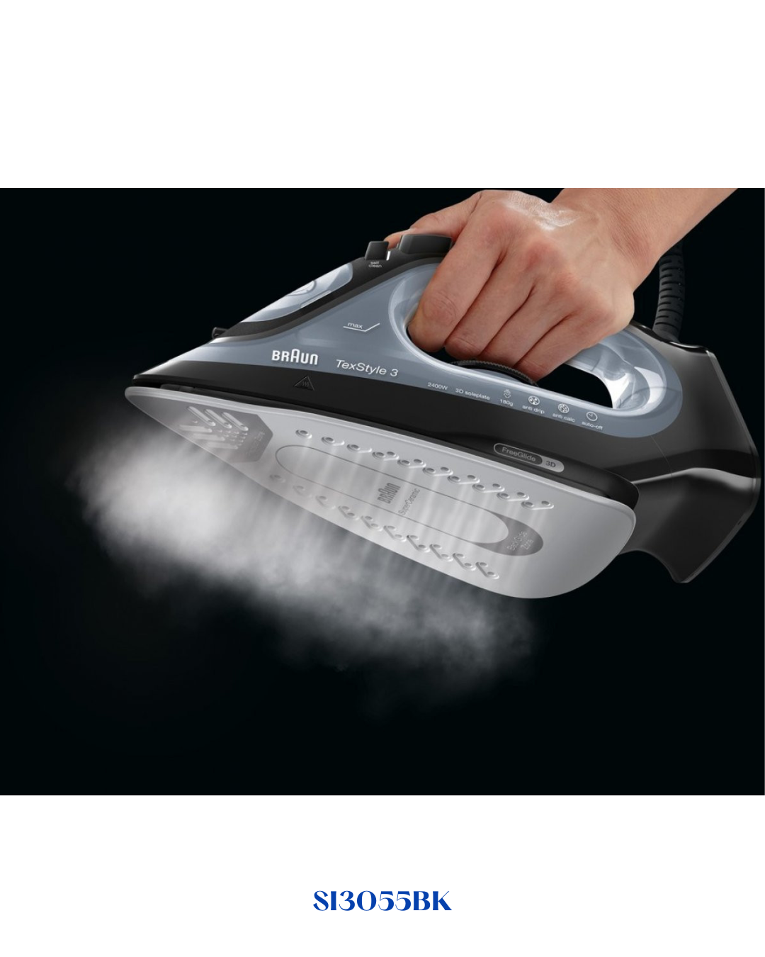 BRAUN TEXSTYLE 3 STEAM IRON-2200W