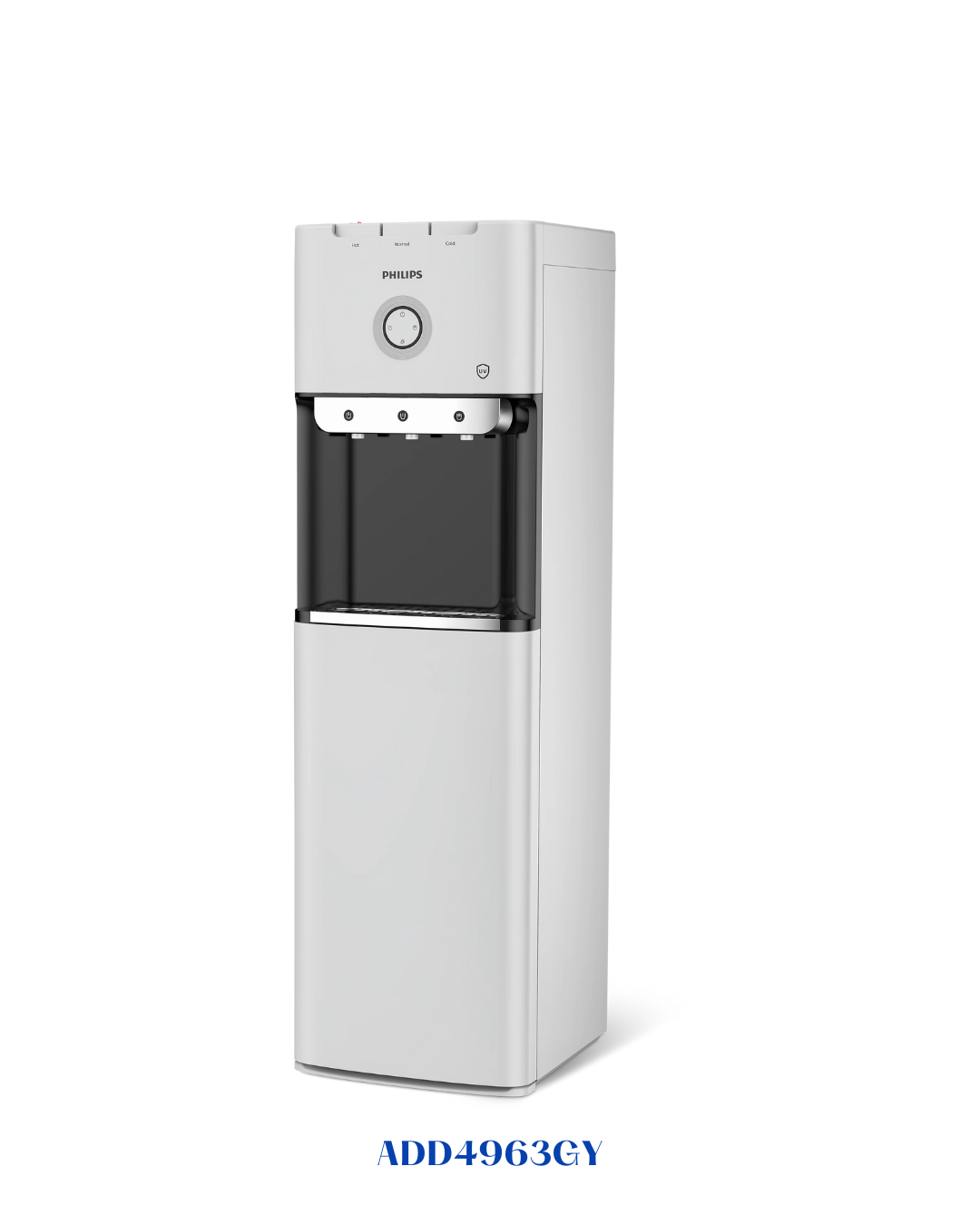 PHILIPS BOTTOM LOADING WATER DISPENSER WITH THREE NOZZLES AND UV