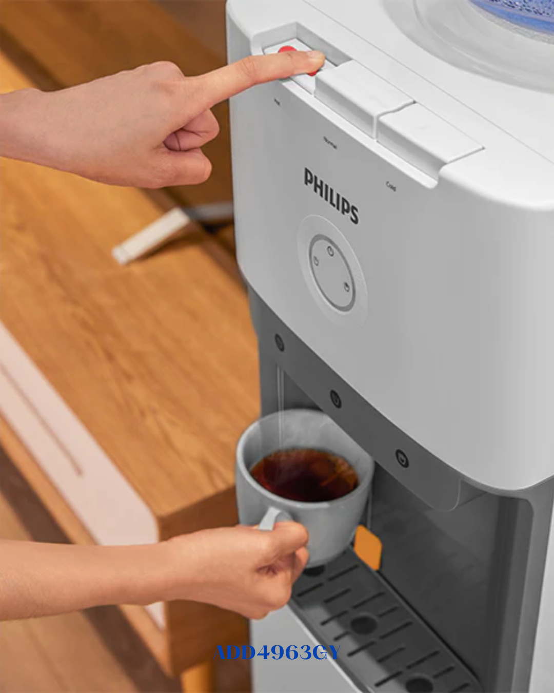 PHILIPS BOTTOM LOADING WATER DISPENSER WITH THREE NOZZLES AND UV