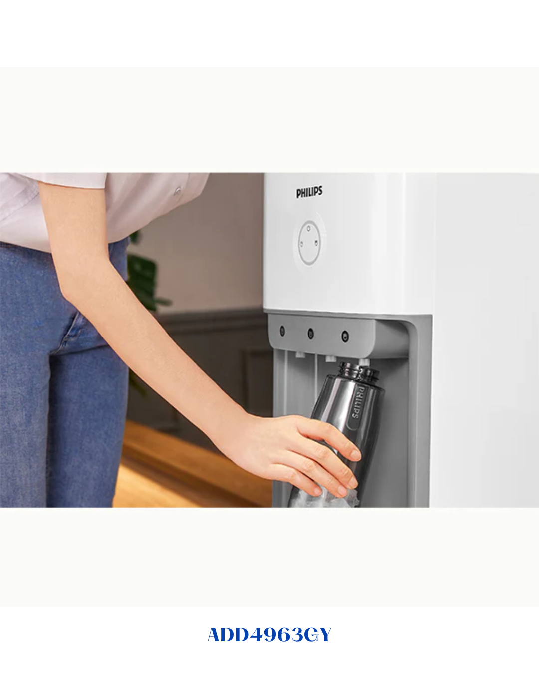 PHILIPS BOTTOM LOADING WATER DISPENSER WITH THREE NOZZLES AND UV