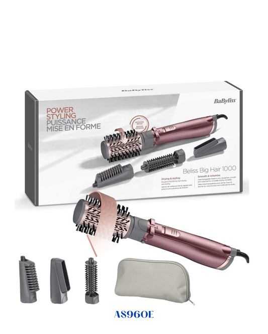 BABYLISS BELISS ROTATING HOT AIR BRUSH 1000W