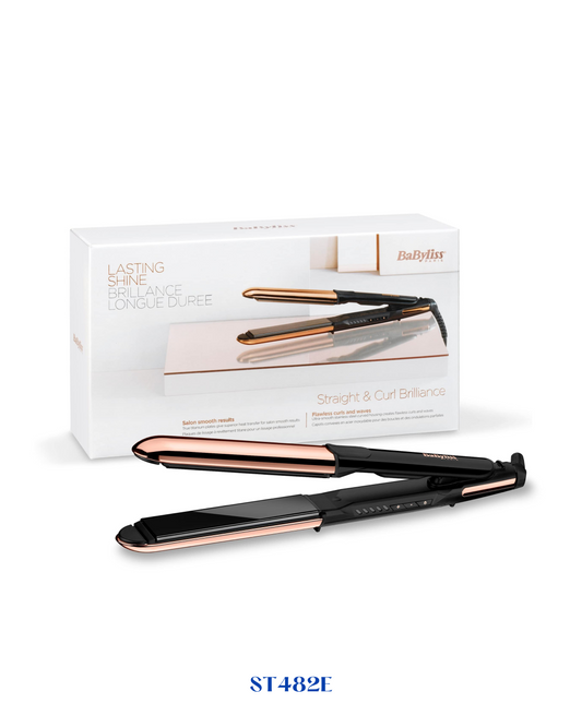 BABYLISS ST482E STRAIGHT & CURL BRILLIANCE 2-IN-1 HAIR STYLER